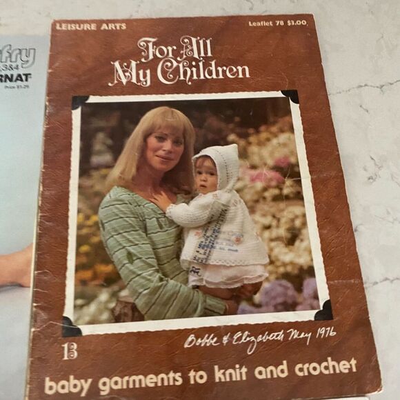 Babydays, For All My Children, Small-Fry, Lovable Hand Knits Patterns - Lot of 4 - Picture 4 of 16